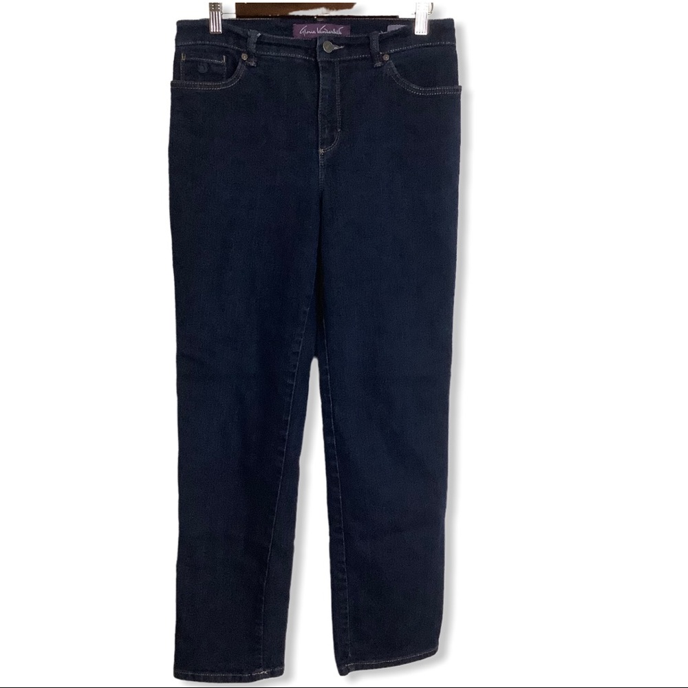 Gloria Vanderbilt Amanda Straight Leg Jeans Size 8 Petite